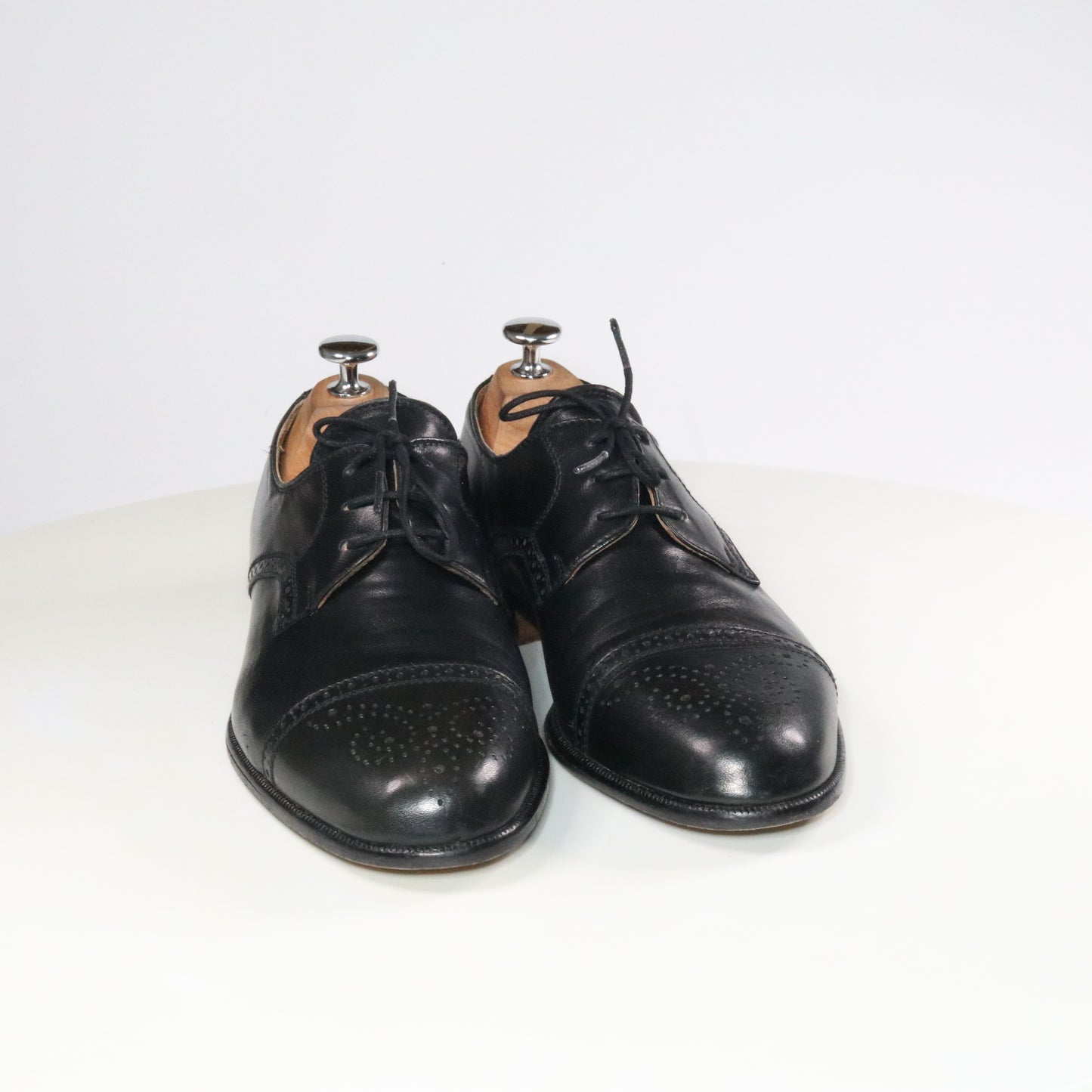 Bally Cap toe Derby Semi brogue