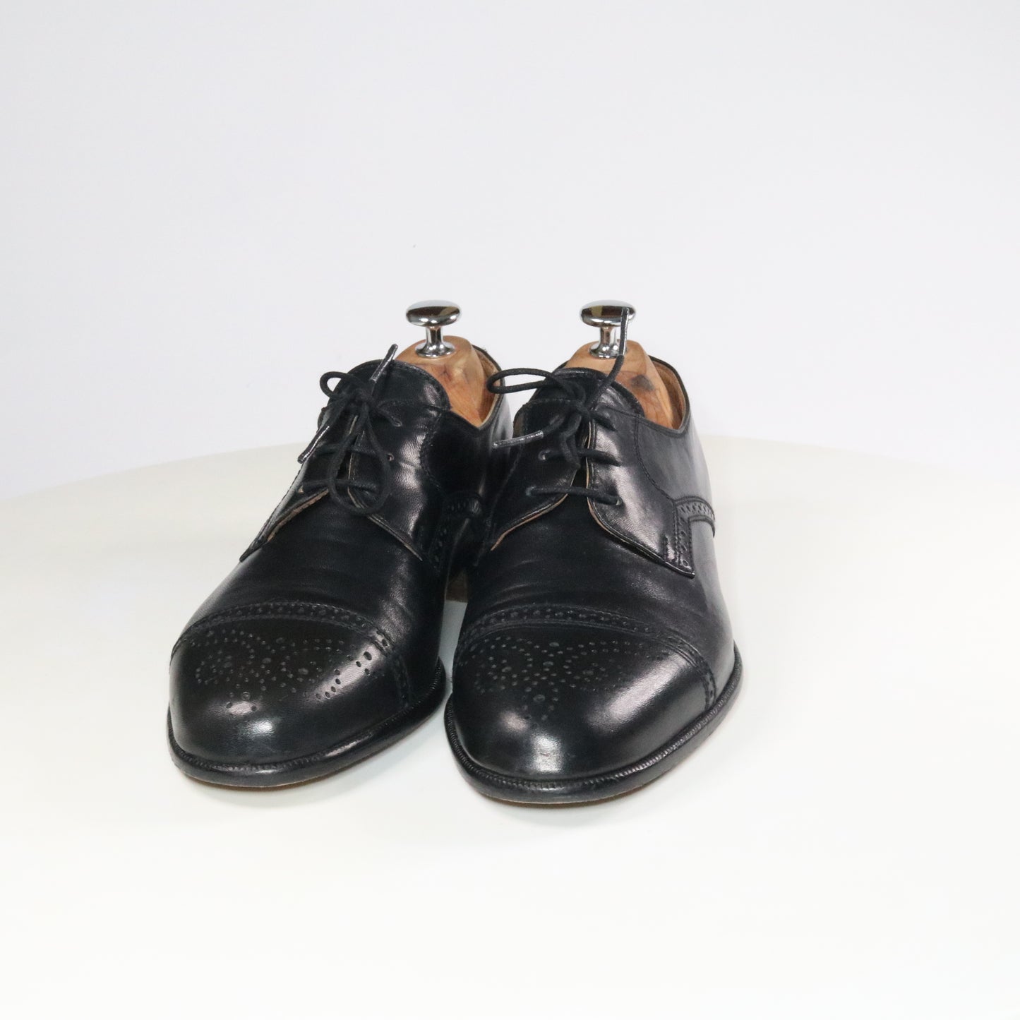 Bally Cap toe Derby Semi brogue